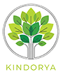 Logo Kindorya - Tree of life representing growth and solidarity